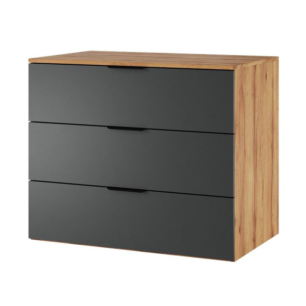 Комод коллекции Брайт Графит (с доводчиками) от Династия Kids