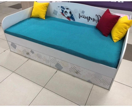 Кровать коллекции Футбол 190х90 от Династия Kids