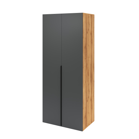 Шкаф распашной + шкаф угловой + пенал коллекции Брайт Графит от Династия Kids