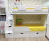 Кровать 2-х ярусная Альфа МИНИ 180х80  от Династия Kids