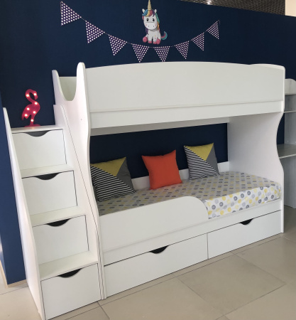 Кровать двухъярусная Альфа 180х80 от Династия Kids