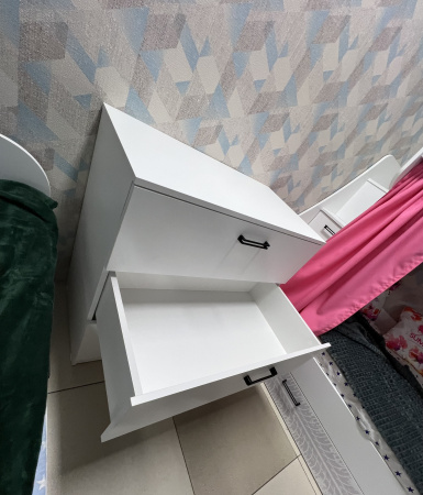 Комод  коллекции Престиж 1.1 (без принта) + доводчики от Династия Kids
