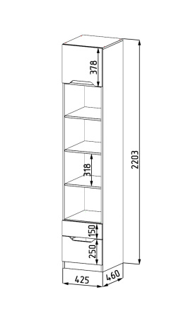 Пенал коллекции Лайт Лофт от Династия Kids