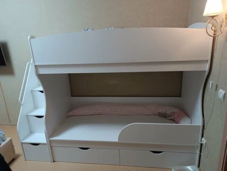 Поручень 640 мм (металл белый муар) от Династия Kids