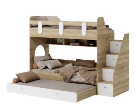 Кровать Фортуна-3 190х80 (цвет белый)