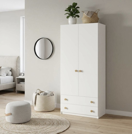 Комплект мебели: стол + шкаф коллекции Умка NEW (ручки - дуб)  от Династия Kids