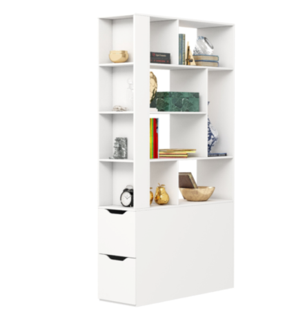 Комплект мебели для детской: кровать Умка-5 + стеллаж + стол + полка