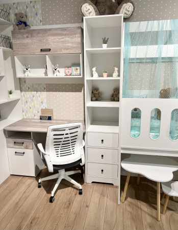 Пенал-стеллаж коллекции Норд  от Династия Kids