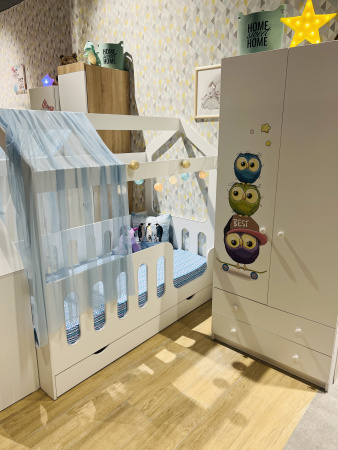 Кровать детская Домик Теремок 160х80  от Династия Kids