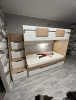 Двухъярусная кровать коллекции Мозаика 190х90 от Династия Kids